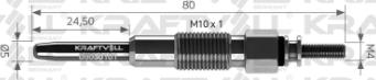 KRAFTVOLL GERMANY 05030101 - Glow Plug car-mod.net