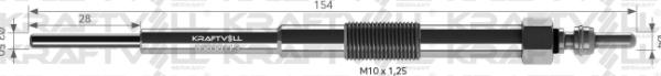 KRAFTVOLL GERMANY 05030113 - Glow Plug car-mod.net