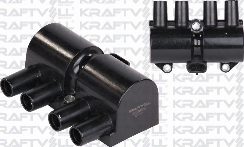 KRAFTVOLL GERMANY 05020032 - Ignition Coil car-mod.net