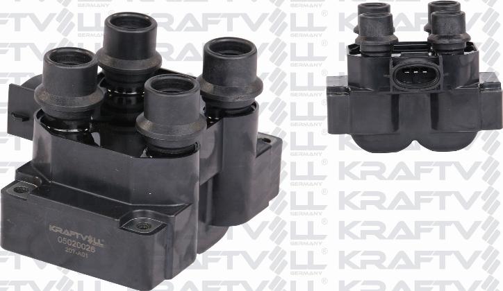 KRAFTVOLL GERMANY 05020026 - Ignition Coil car-mod.net