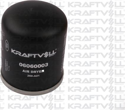 KRAFTVOLL GERMANY 06060003 - Air Dryer Cartridge, compressed-air system car-mod.net