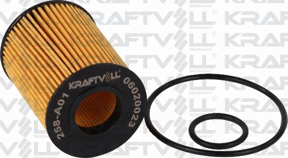 KRAFTVOLL GERMANY 06020023 - Oil Filter car-mod.net