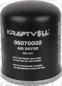 KRAFTVOLL GERMANY 06070002 - Air Dryer Cartridge, compressed-air system car-mod.net