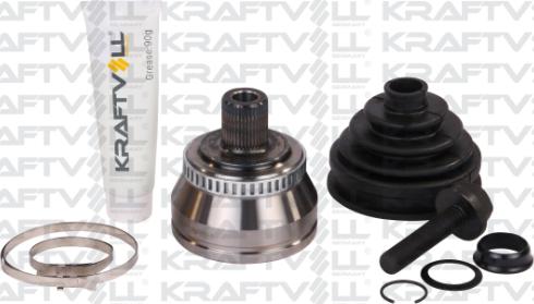 KRAFTVOLL GERMANY 01020019 - CV Joint Kit, drive shaft car-mod.net