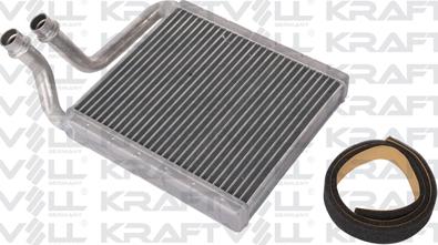 KRAFTVOLL GERMANY 08050093 - Heat Exchanger, interior heating car-mod.net