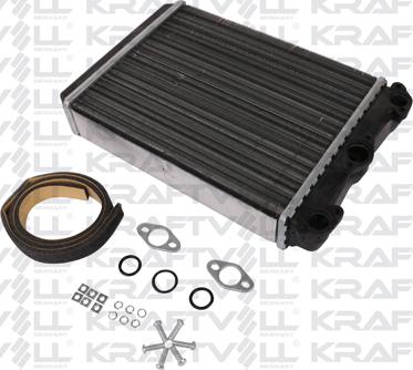 KRAFTVOLL GERMANY 08050073 - Heat Exchanger, interior heating car-mod.net