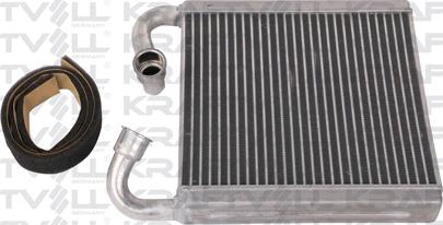 KRAFTVOLL GERMANY 08050180 - Heat Exchanger, interior heating car-mod.net