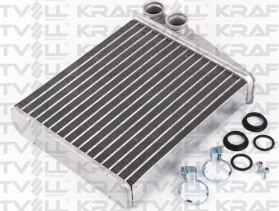 KRAFTVOLL GERMANY 08050250 - Heat Exchanger, interior heating car-mod.net