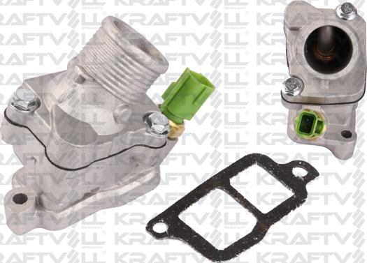 KRAFTVOLL GERMANY 08100203 - Coolant thermostat / housing car-mod.net