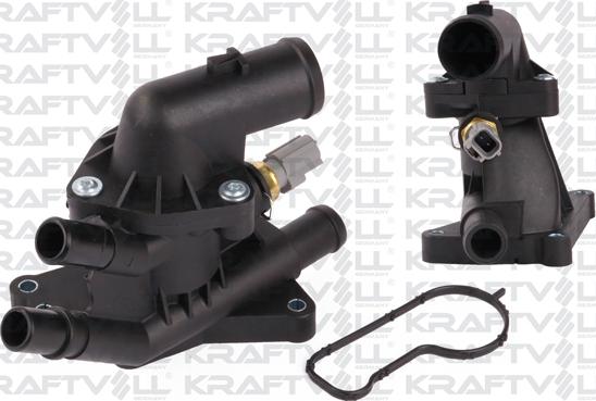 KRAFTVOLL GERMANY 08100222 - Coolant thermostat / housing car-mod.net