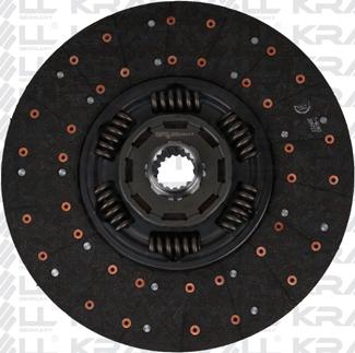KRAFTVOLL GERMANY 03030008 - Clutch Disc car-mod.net