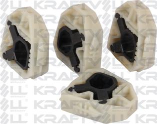 KRAFTVOLL GERMANY 10010403 - Mounting, radiator car-mod.net