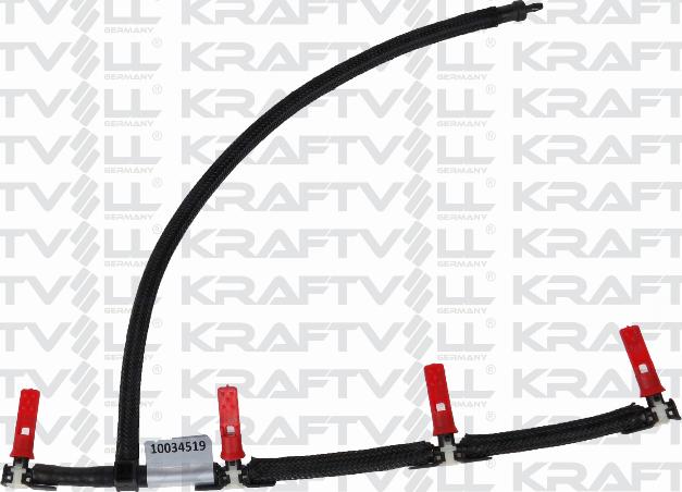 KRAFTVOLL GERMANY 10034519 - Hose, fuel overflow car-mod.net