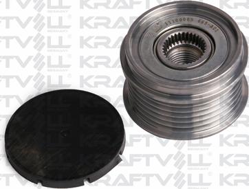 KRAFTVOLL GERMANY 11100005 - Pulley, alternator, freewheel clutch car-mod.net