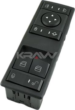 KRAW AN-5508A - Door lock switch, button car-mod.net