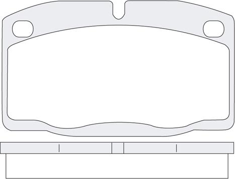 KSH EUROPE 1850.0058166 - Brake Pad Set, disc brake car-mod.net