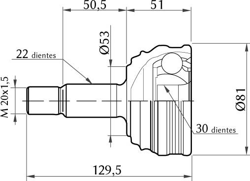 KSH EUROPE 1860.0068018 - CV Joint Kit, drive shaft car-mod.net