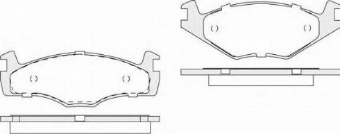 KSH EUROPE 1850.0058199 - Brake Pad Set, disc brake car-mod.net