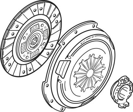 KSH EUROPE 1820.0021051 - Clutch Kit car-mod.net
