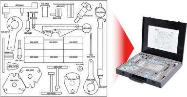 KS Tools 400.0425 - Adjustment Tool Set, valve timing car-mod.net