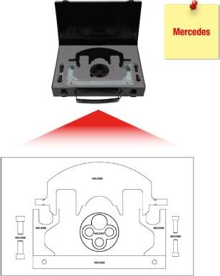 KS Tools 400.0385 - Adjustment Tool Set, valve timing car-mod.net