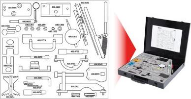KS Tools 400.1575 - Adjustment Tool Set, valve timing car-mod.net