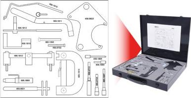KS Tools 400.1800 - Adjustment Tool Set, valve timing car-mod.net