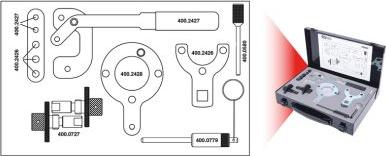 KS Tools 400.2425 - Adjustment Tool Set, valve timing car-mod.net
