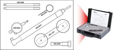 KS Tools 400.2200 - Adjustment Tool Set, valve timing car-mod.net