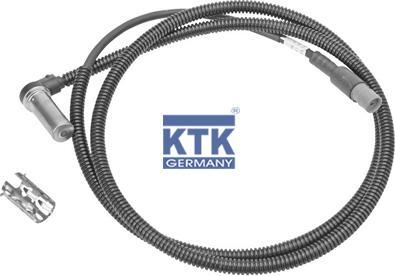 KTK GERMANY 19770 - ABS sensor, wheel speed car-mod.net