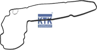 KTK GERMANY 16584 - Timing Case Gasket, engine timing car-mod.net