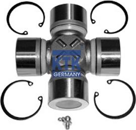 KTK GERMANY 10165 - Flexible disc, propshaft joint car-mod.net
