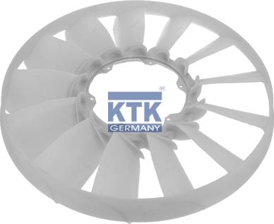 KTK GERMANY 26841 - Fan Wheel, engine cooling car-mod.net