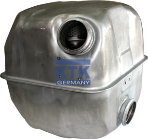 KTK GERMANY 20964 - Middle / End Silencer car-mod.net