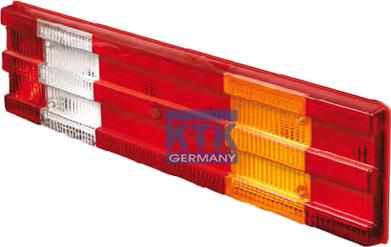 KTK GERMANY 21536 - Lens, combination rearlight car-mod.net