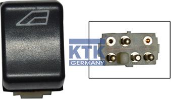 KTK GERMANY 21837 - Switch, window regulator car-mod.net