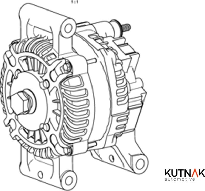 KUTNAK AUTOMOTIVE 724185/M - Alternator car-mod.net