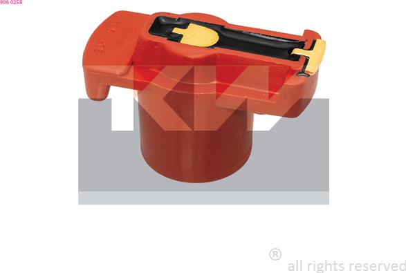 KW 906 025R - Rotor, distributor car-mod.net