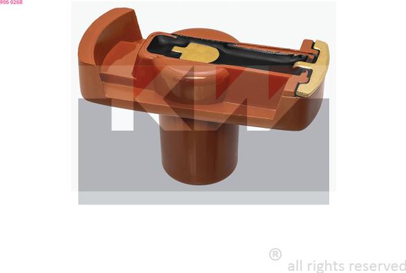 KW 906 026R - Rotor, distributor car-mod.net