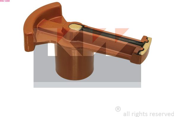 KW 906 126R - Rotor, distributor car-mod.net