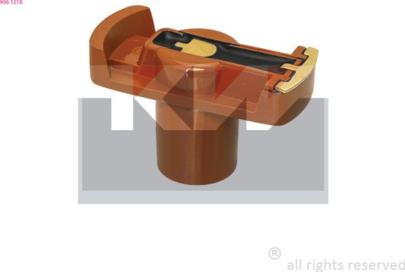 KW 906 121R - Rotor, distributor car-mod.net