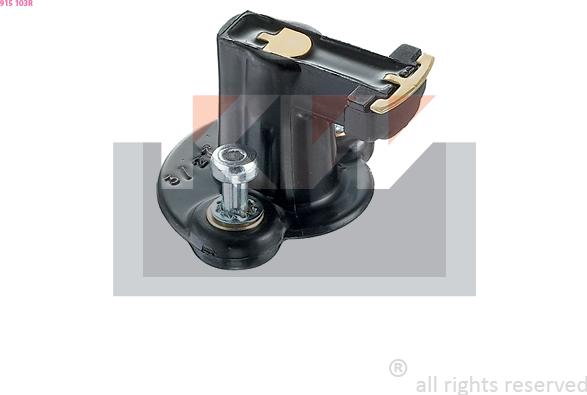 KW 915 103R - Rotor, distributor car-mod.net