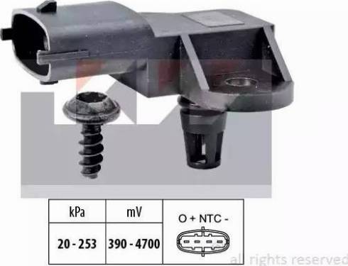 KW 493 176 - Air Pressure Sensor, height adaptation car-mod.net