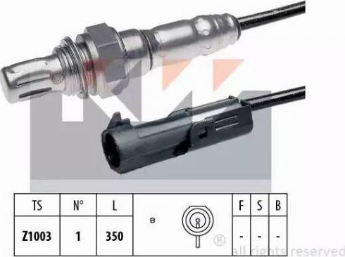 KW 497 072 - Oxygen, Lambda Sensor car-mod.net