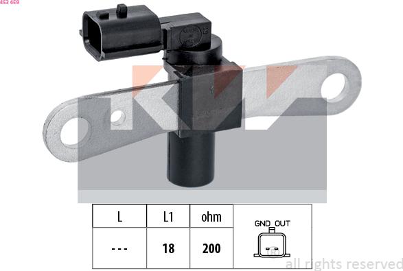 KW 453 659 - Crankshaft position sensor, RPM car-mod.net