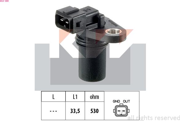 KW 453 189 - Sensor, RPM car-mod.net