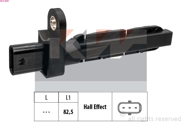 KW 453 828 - Crankshaft position sensor, RPM car-mod.net