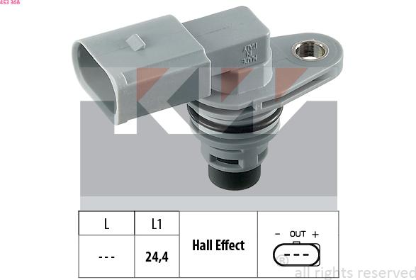 KW 453 368 - Camshaft position Sensor car-mod.net