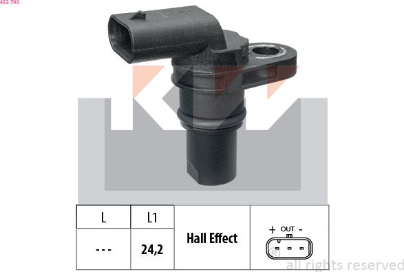 KW 453 793 - Camshaft position Sensor car-mod.net