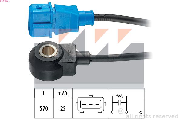 KW 457 054 - Knock Sensor car-mod.net